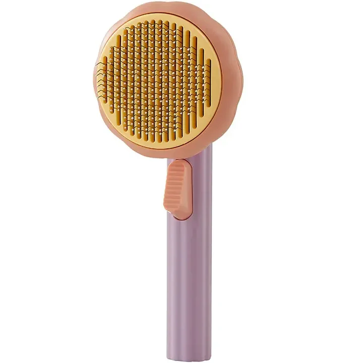 Pumpkin-Shaped Pet Grooming Brush